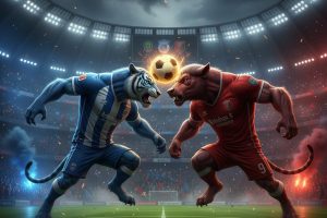 Ilustrasi Persib Bandung vs Madura United Liga 1 Madura Expose