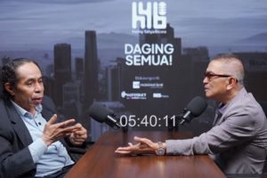 Visualisasi persaingan hegemoni global antara Amerika Serikat dan China di tengah konflik Timur Tengah.