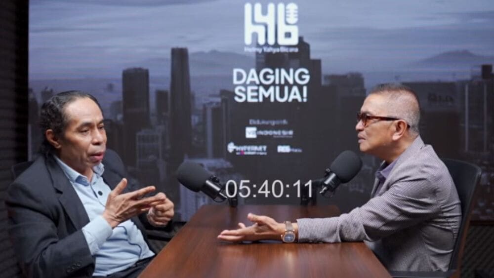 Visualisasi persaingan hegemoni global antara Amerika Serikat dan China di tengah konflik Timur Tengah.